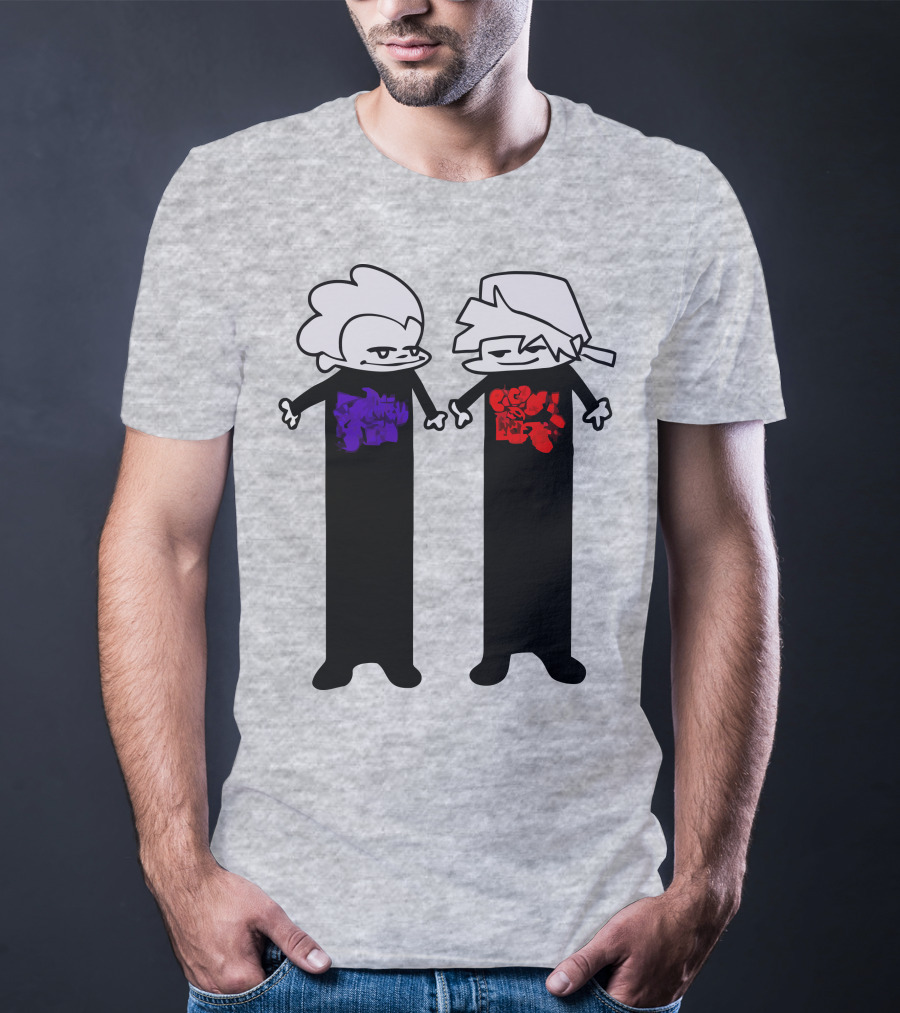 Sharkrobot Vivziepop Store Long Characters T-Shirt