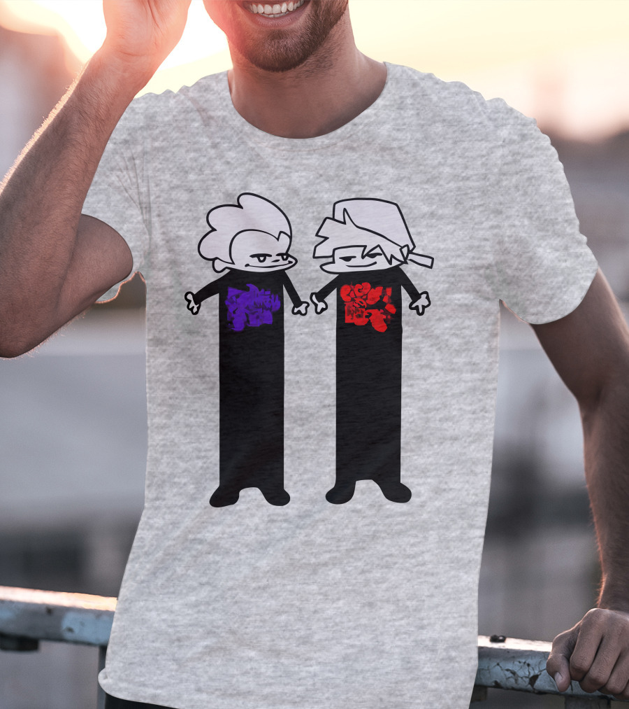 Sharkrobot Vivziepop Store Long Characters T-Shirt