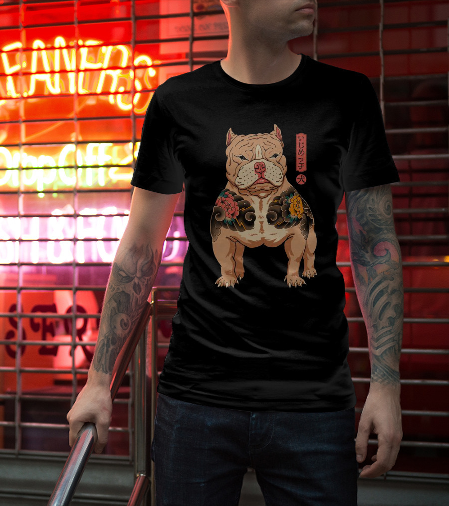 Hazbin Hotel Ijimekko Dog Tattoo T-Shirt