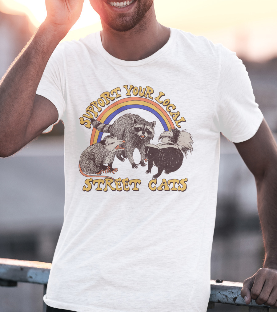 Support Your Local Street Cats Essential T-Shirt