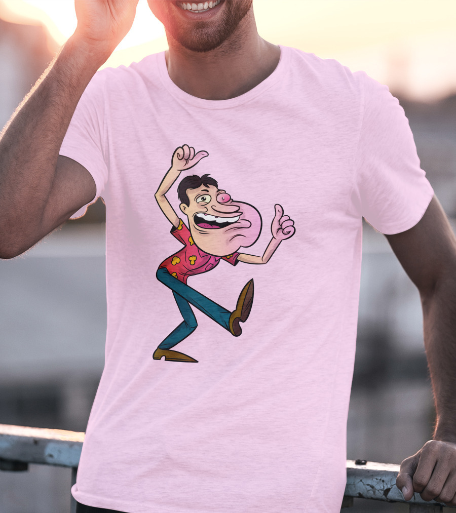 Family Guy Glenn Quagmire Psychedelic T-Shirt