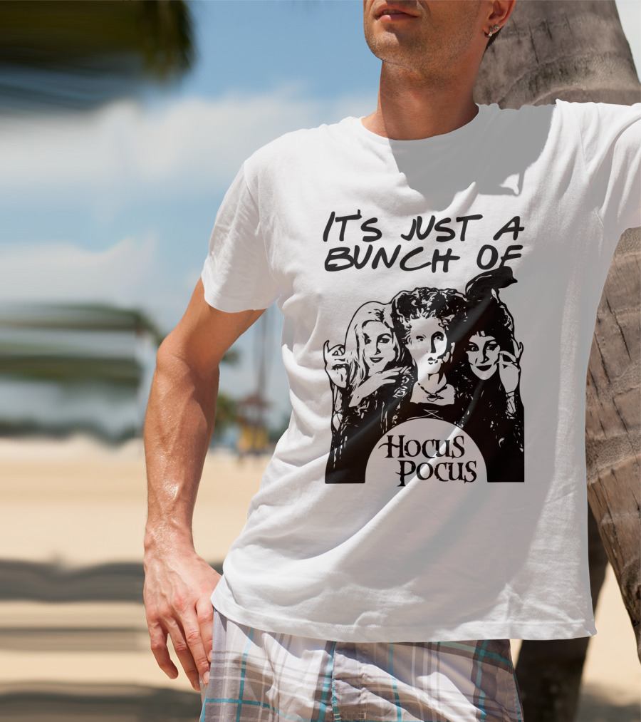 It's Just A Bunch Of Hocus Pocus Hocus Pocus Characters T-Shirt