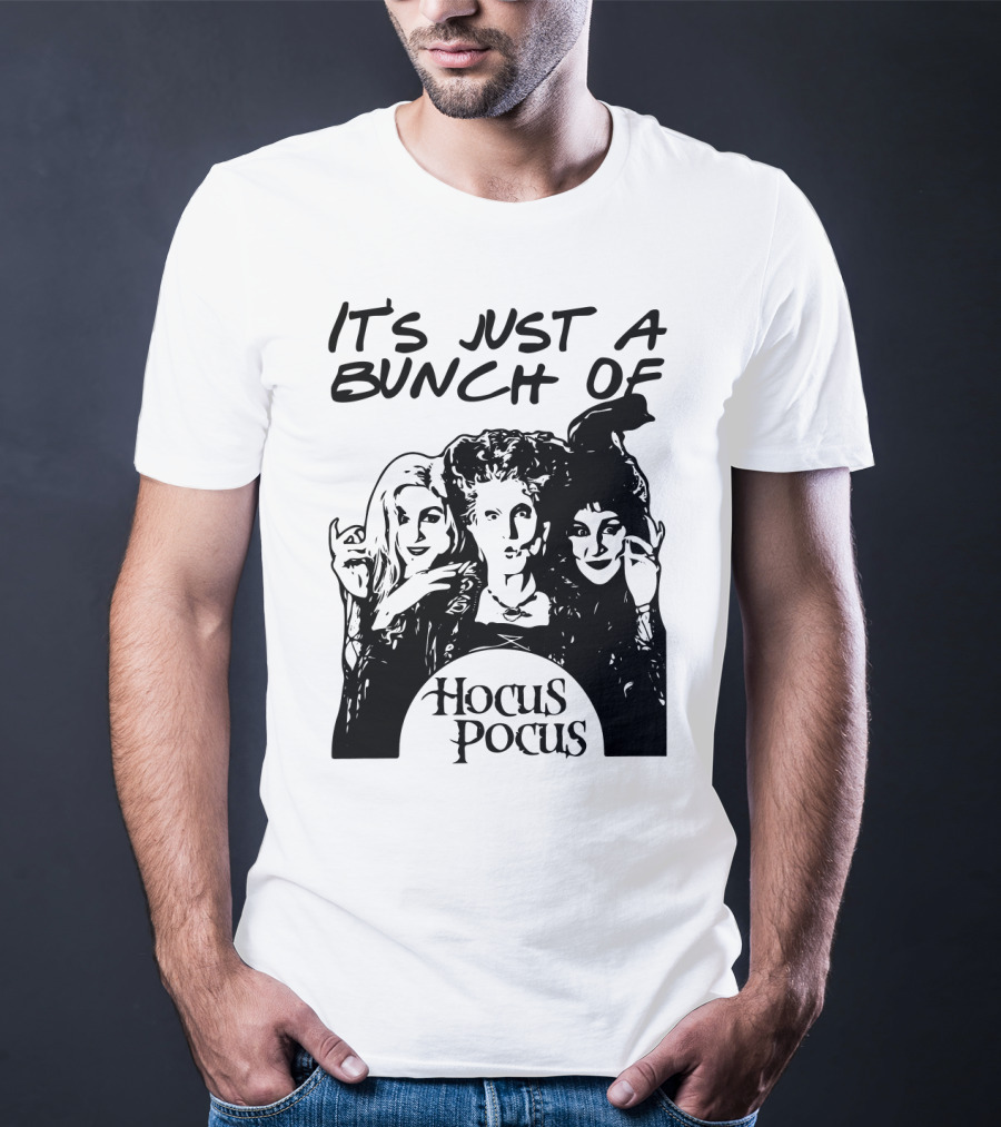 It's Just A Bunch Of Hocus Pocus Hocus Pocus Characters T-Shirt