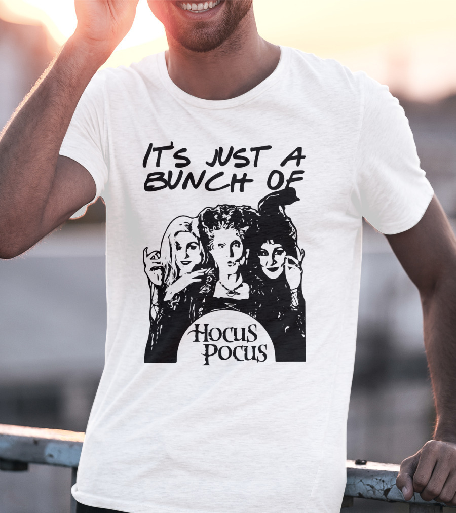 It's Just A Bunch Of Hocus Pocus Hocus Pocus Characters T-Shirt