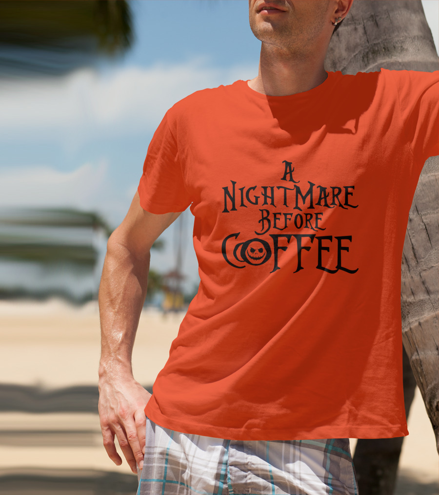 A Nightmare Before Coffee Jack Skellington T-Shirt