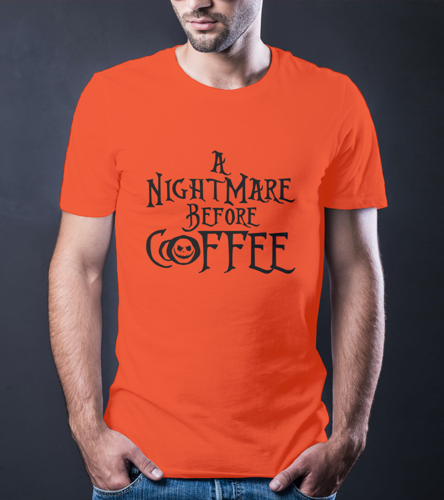 A Nightmare Before Coffee Jack Skellington T-Shirt