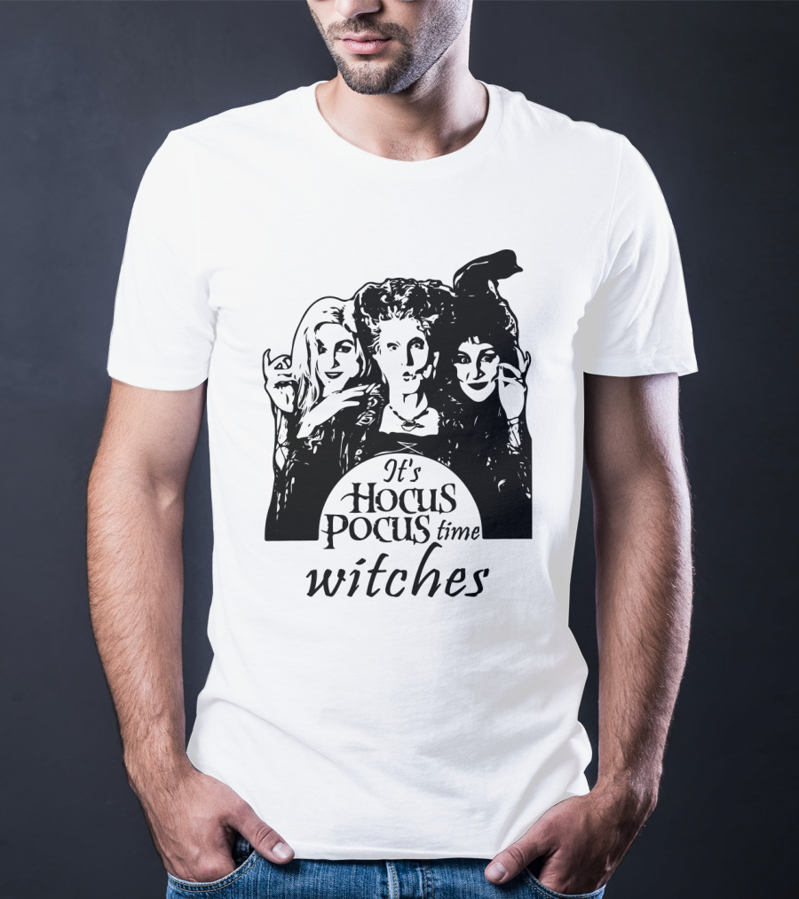 It's Hocus Pocus Time Witches T-Shirt