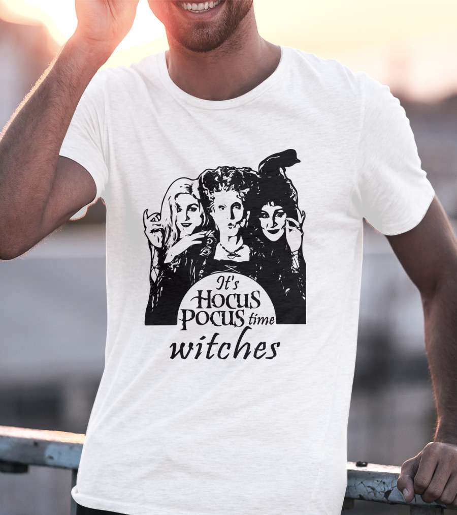 It's Hocus Pocus Time Witches T-Shirt