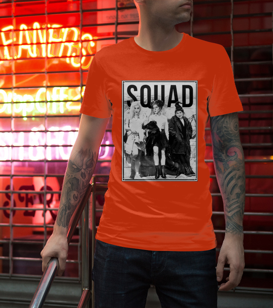 Squad Black And White Trio Vintage Style Hocus Pocus Aesthetic T-Shirt