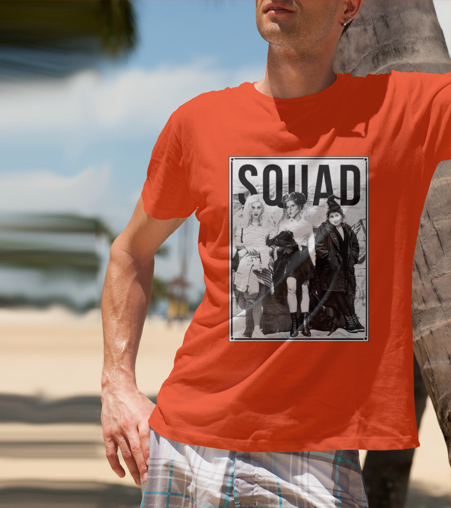 Squad Black And White Trio Vintage Style Hocus Pocus Aesthetic T-Shirt