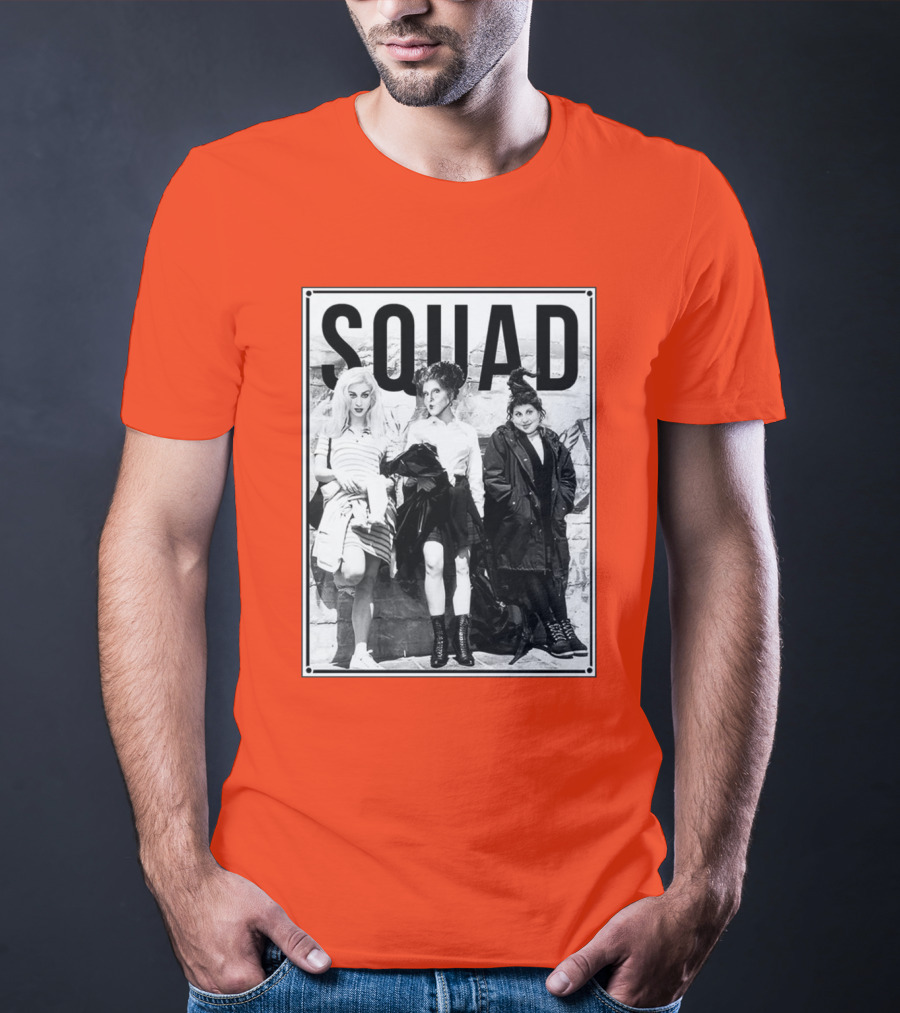 Squad Black And White Trio Vintage Style Hocus Pocus Aesthetic T-Shirt