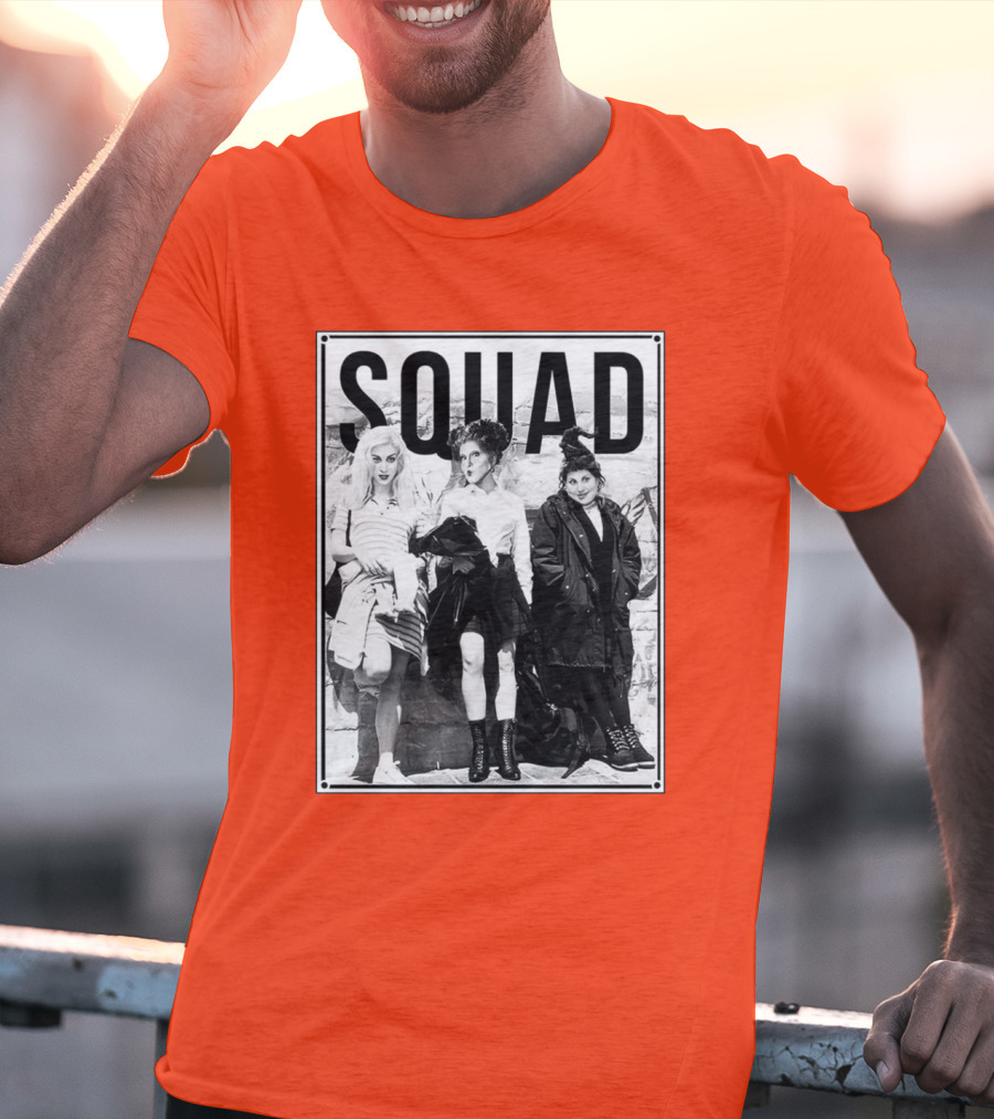 Squad Black And White Trio Vintage Style Hocus Pocus Aesthetic T-Shirt