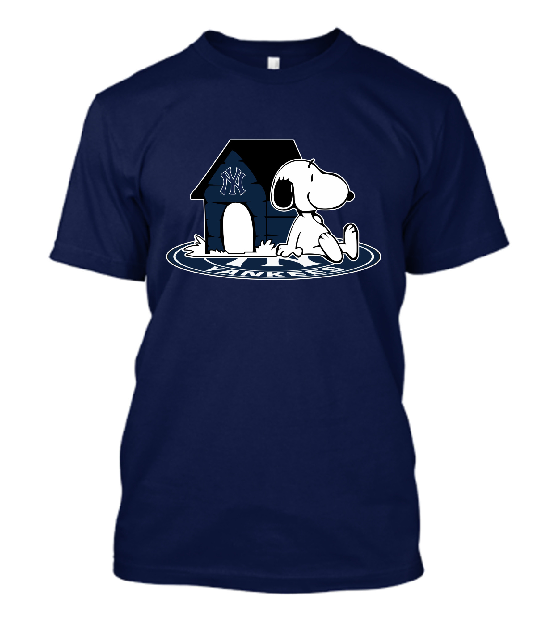 Snoopy New York Yankees Baseball Fan Now And Forever T-Shirt