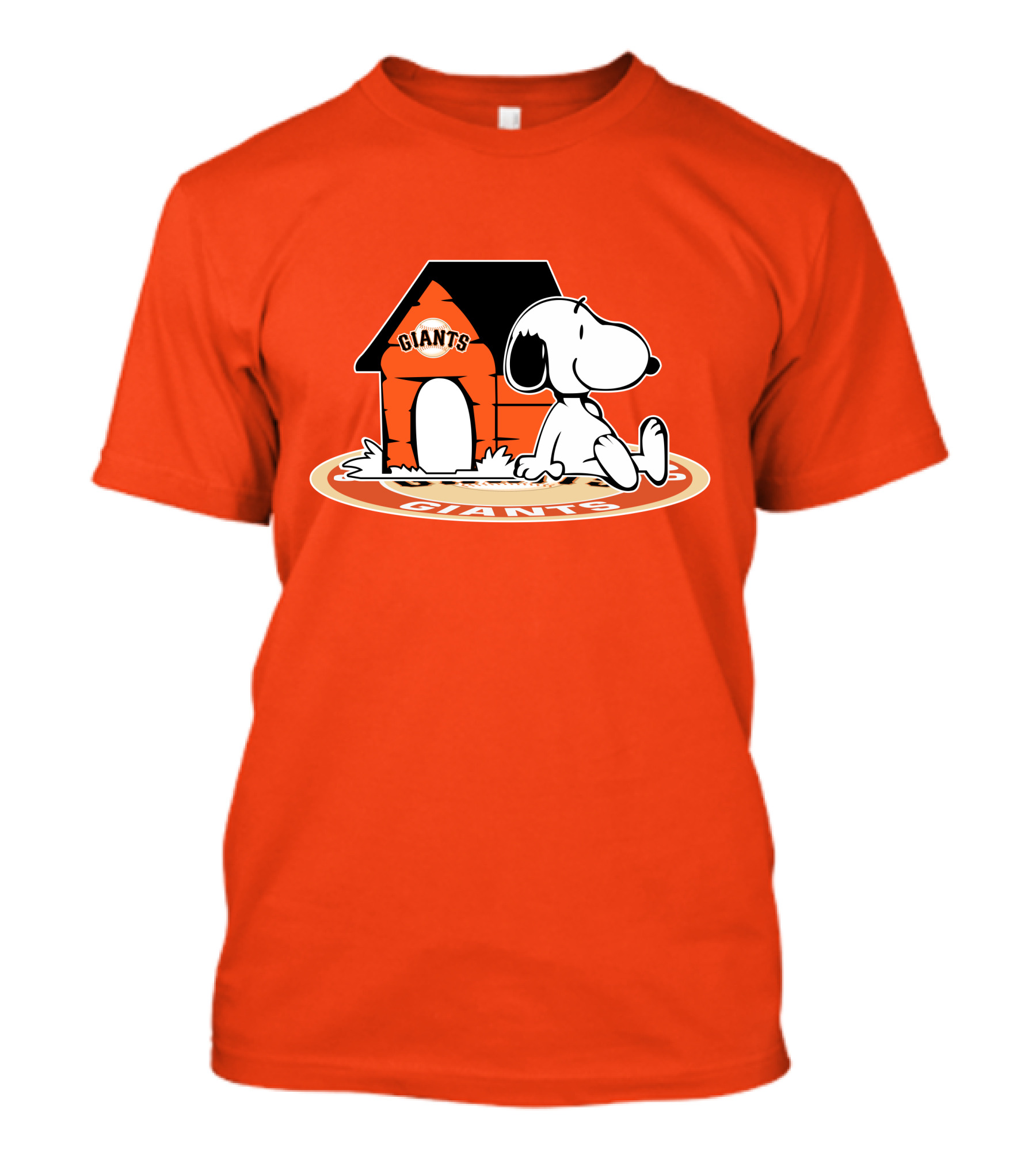 San Francisco Giants Fan Snoopy Baseball Now And Forever T-Shirt