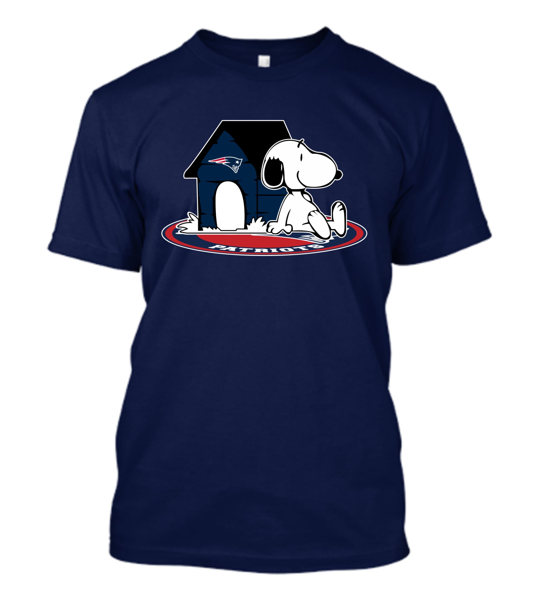 New England Patriots Football Fan Forever Snoopy House T-Shirt