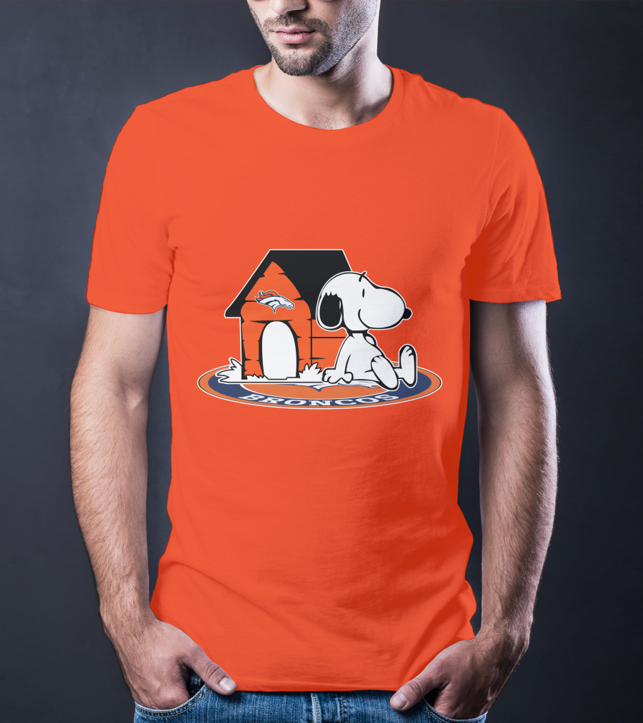 Denver Broncos Snoopy Fan Forever T-Shirt