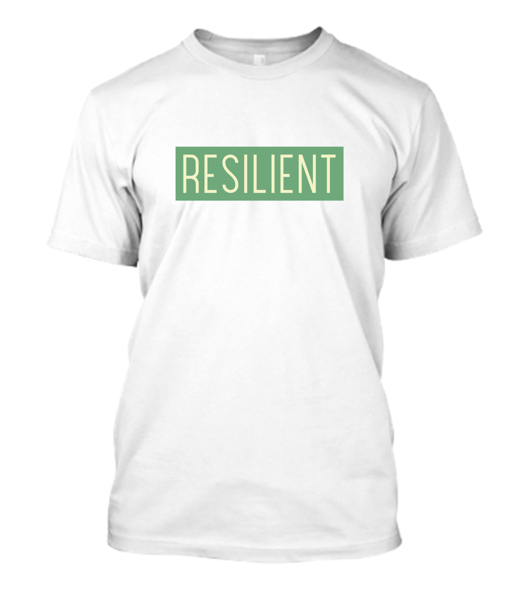 RESILIENT Green Block T-Shirt