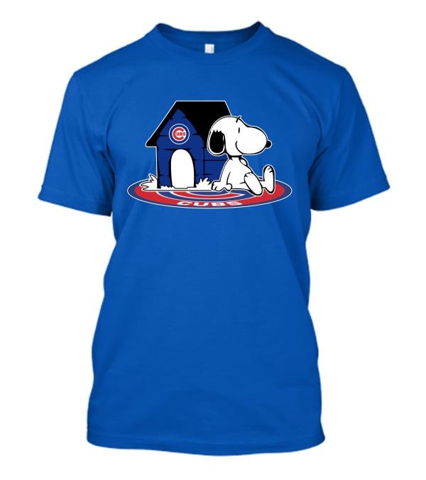 Chicago Cubs Snoopy Fan Forever T-Shirt