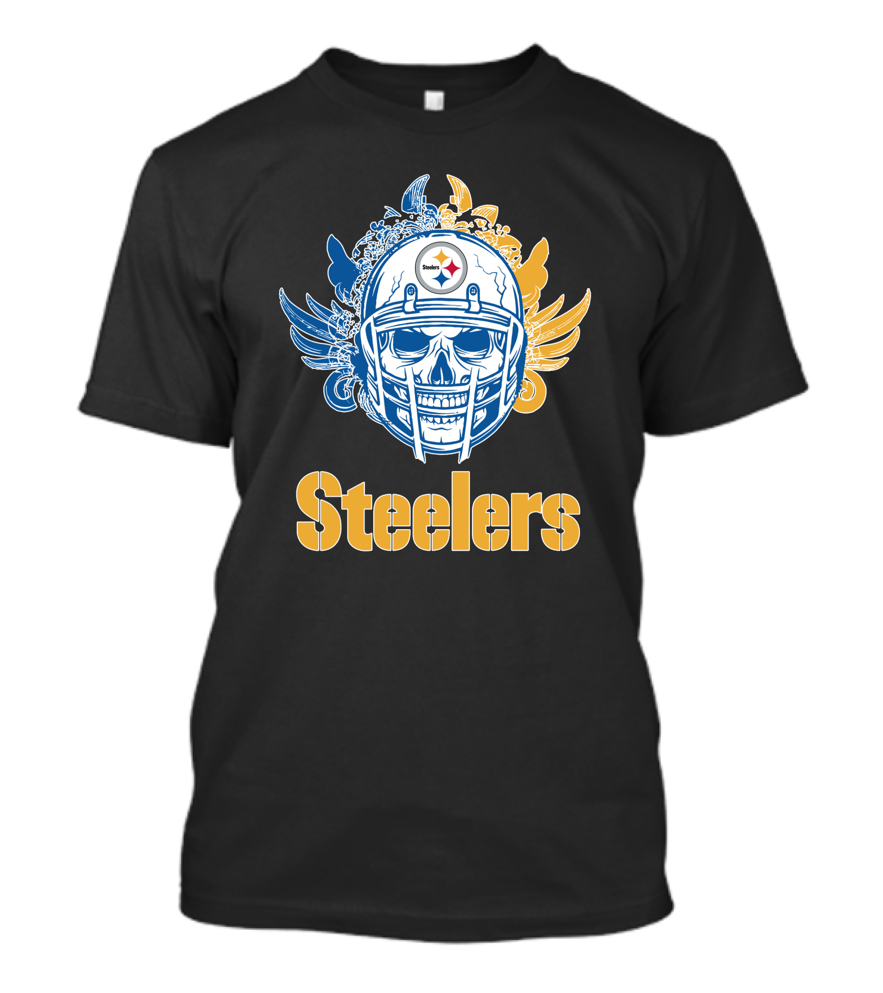 Pittsburgh Steelers Skull Steelers T-Shirt