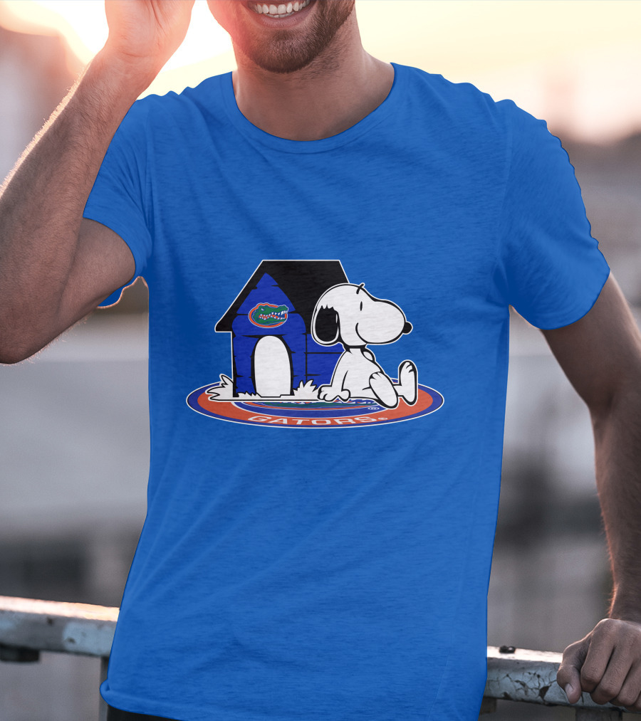Snoopy Peanuts Florida Gators Fan Now And Forever Gators Football T-Shirt