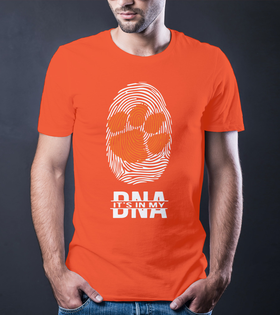 Clemson Tigers It's In My Dna Fingerprint T-Shirt