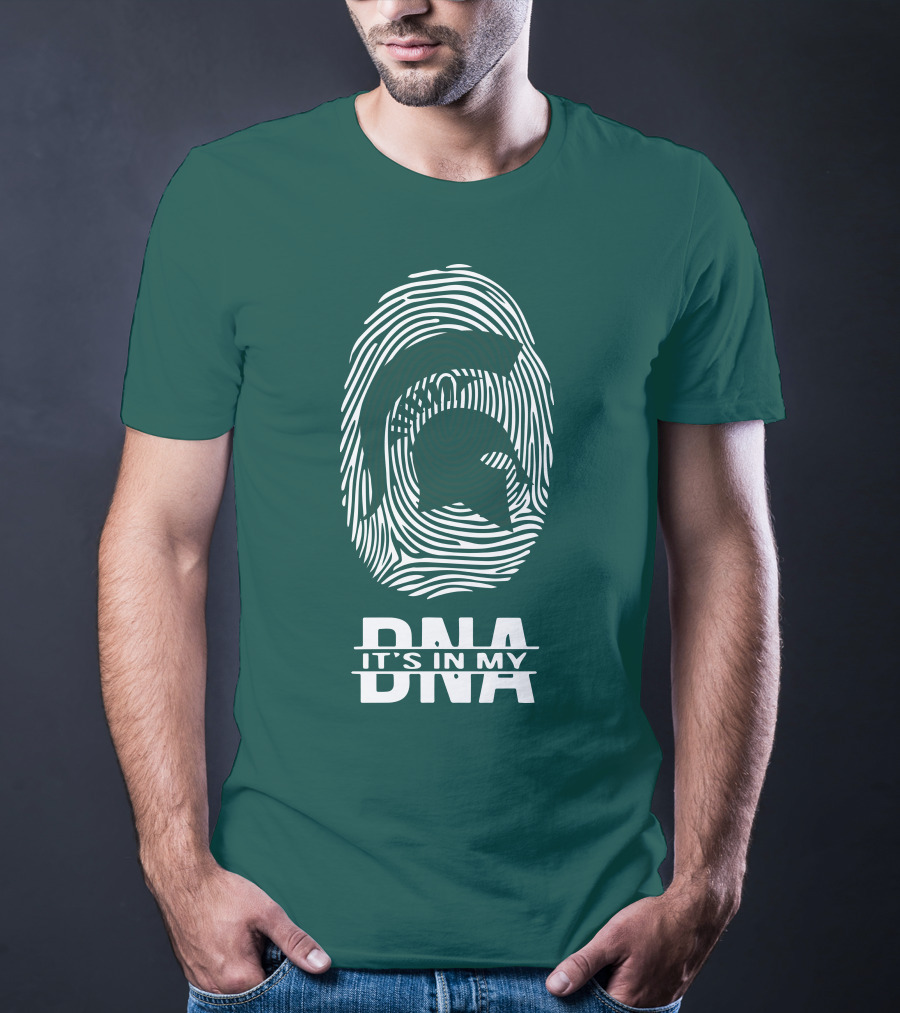 Michigan State Spartans Fingerprint It's In My DNA T-Shirt