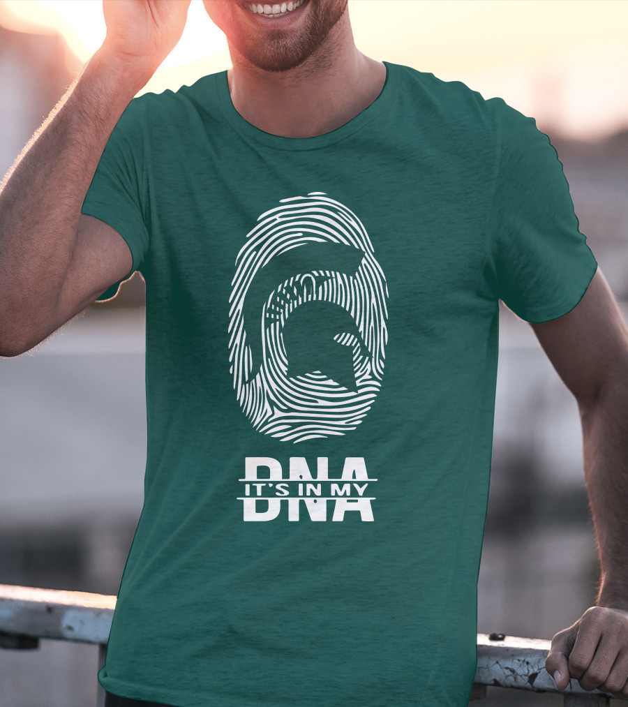 Michigan State Spartans Fingerprint It's In My DNA T-Shirt