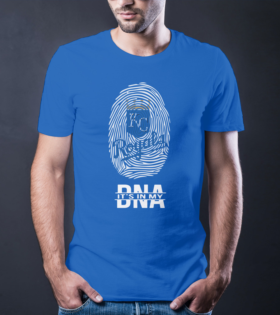 Kansas City Royals Fingerprint It's In My DNA T-Shirt
