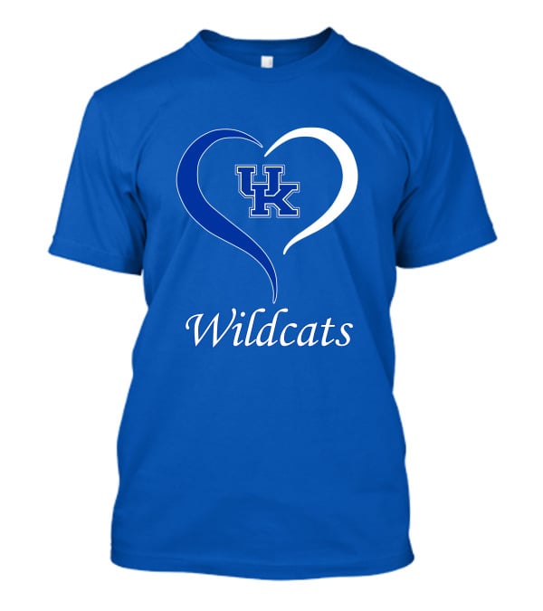 UK Wildcats Heart Wildcats T-Shirt