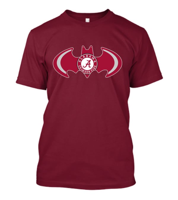 Alabama Crimson Tide Bat Symbol T-Shirt