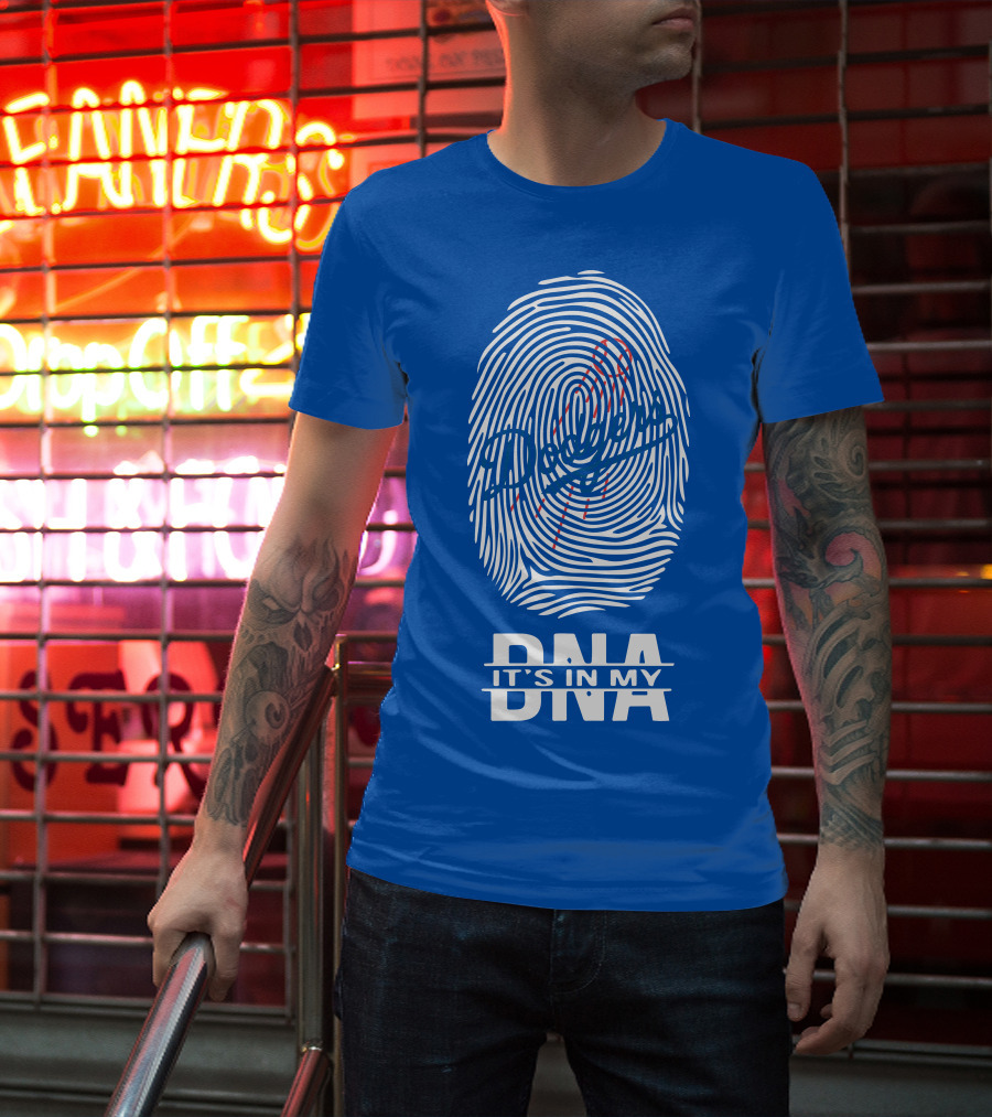 Los Angeles Dodgers Dna It's In My Dna T-Shirt