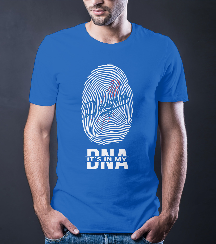 Los Angeles Dodgers Dna It's In My Dna T-Shirt