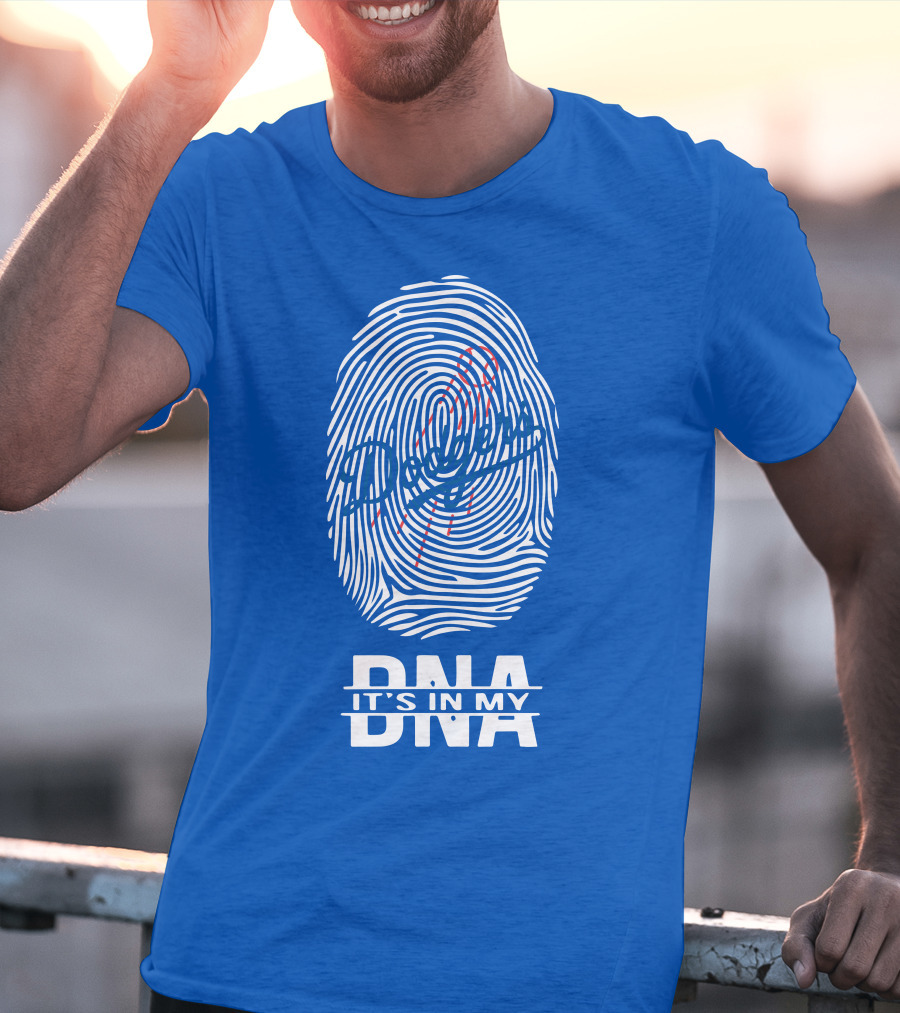 Los Angeles Dodgers Dna It's In My Dna T-Shirt