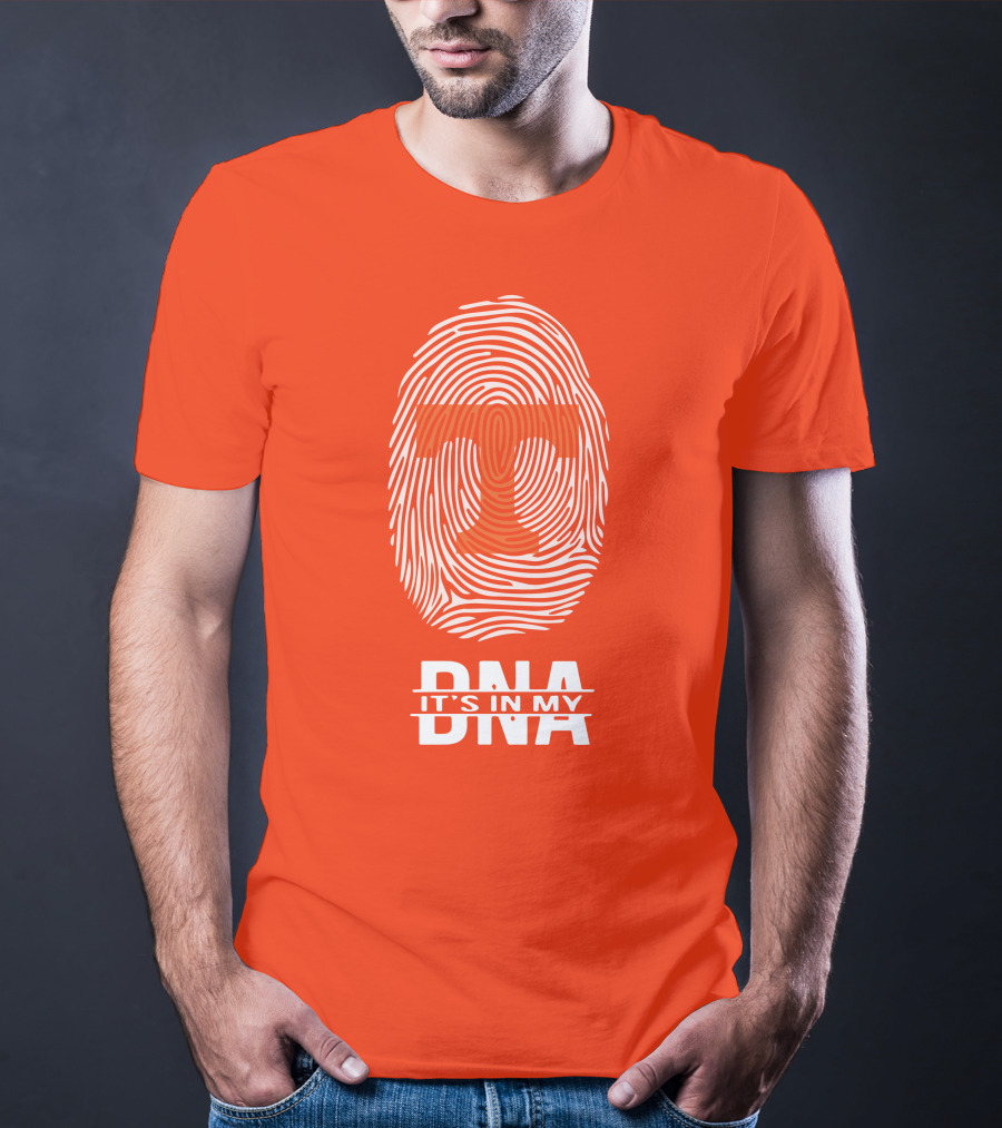 Tennessee Volunteers It's In My Dna Fingerprint Style T-Shirt
