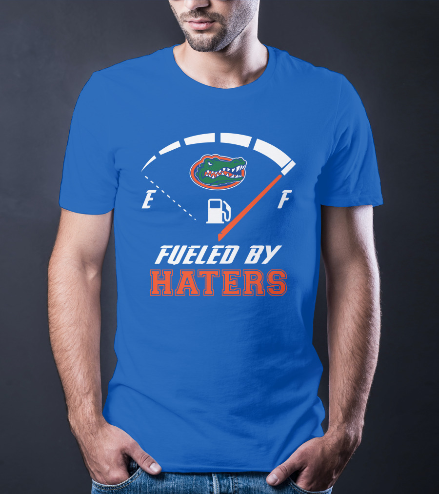 Florida Gators Fueled By Haters Fuel Gauge T-Shirt