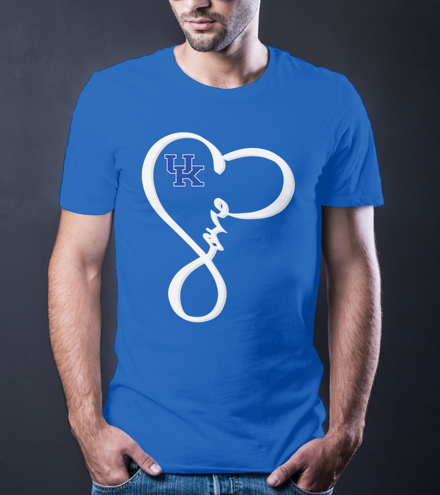 UK Wildcats Love Heart T-Shirt