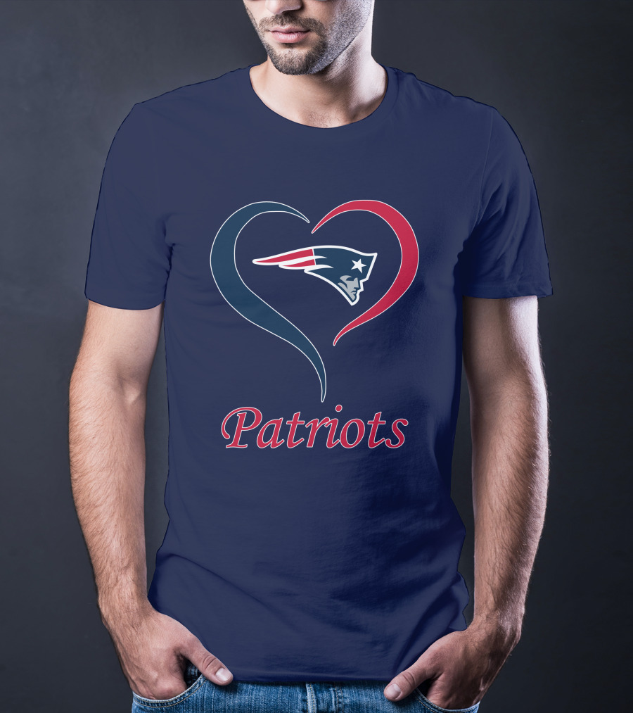 Patriots New England Heart T-Shirt