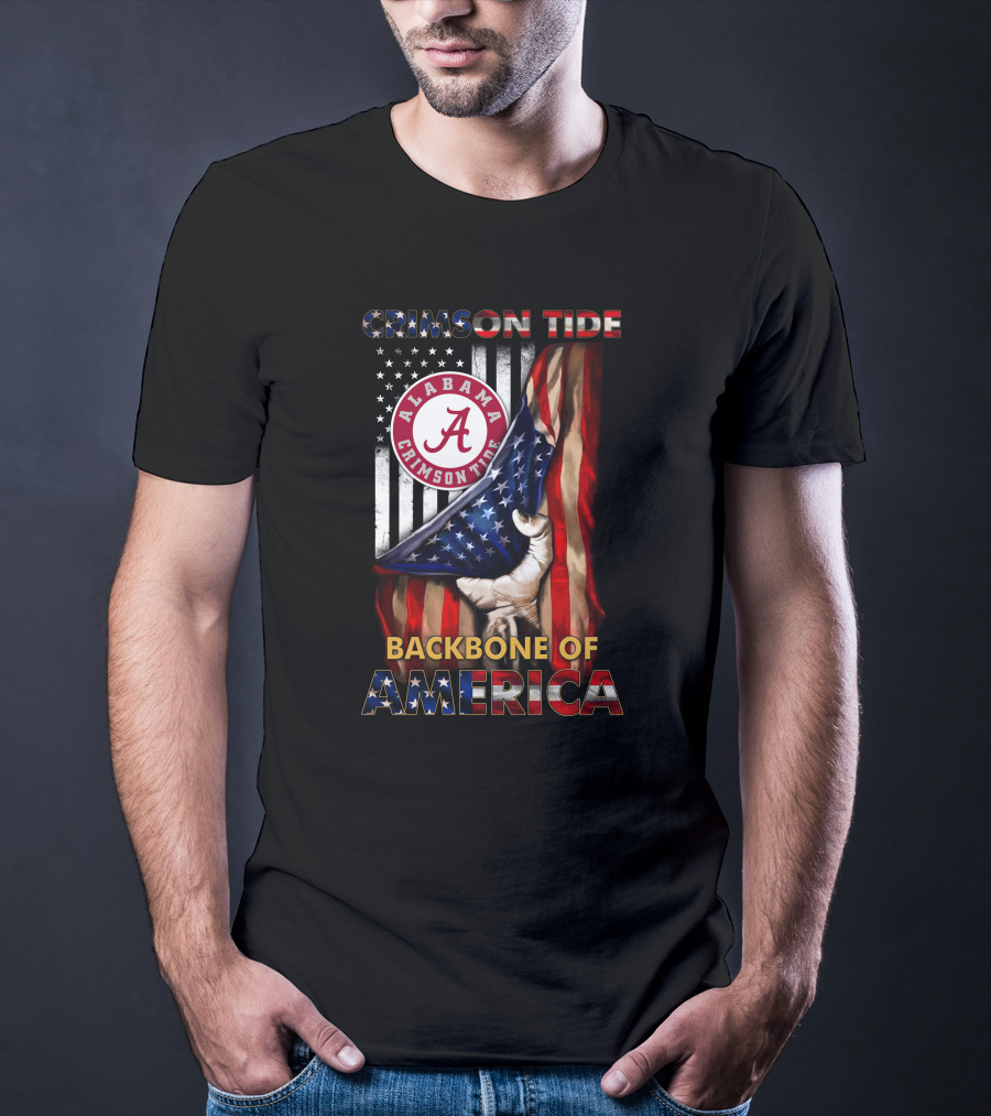Crimson Tide Alabama Backbone Of America T-Shirt