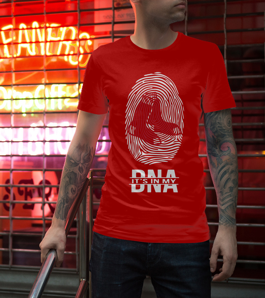 Boston Red Sox It's In My DNA Fingerprint Sox T-Shirt