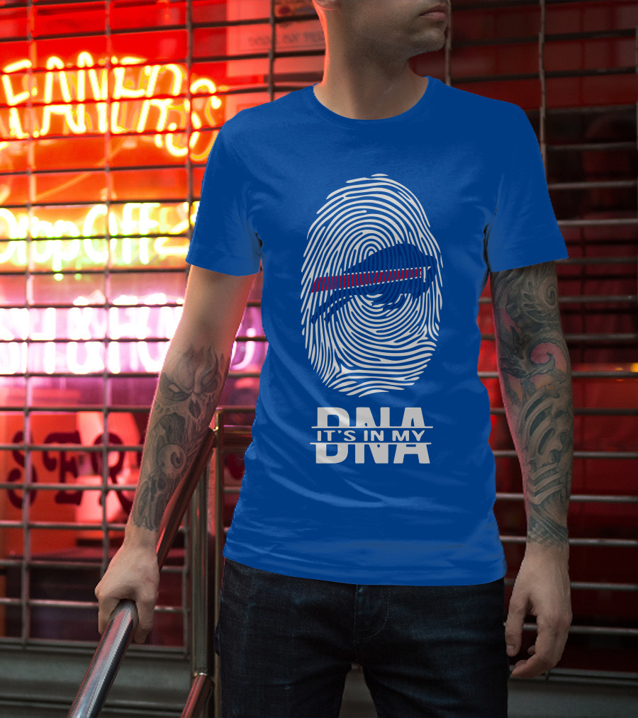 Buffalo Bills It's In My Dna Fingerprint T-Shirt