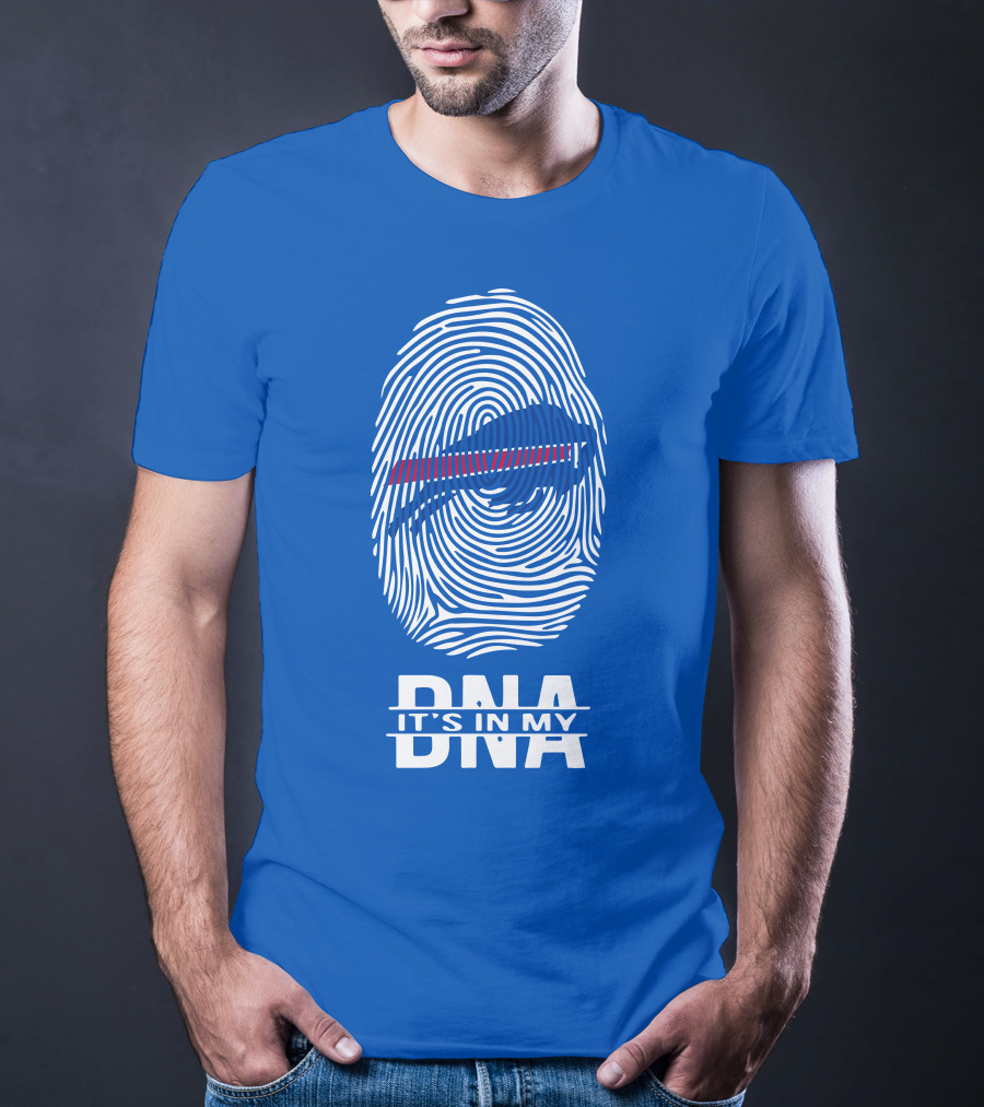 Buffalo Bills It's In My Dna Fingerprint T-Shirt