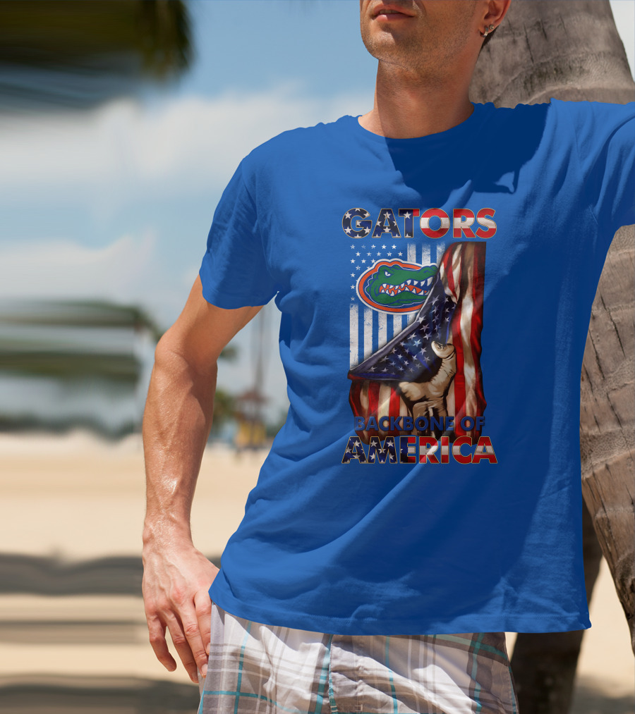 Gators Backbone Of America Florida Gators T-Shirt