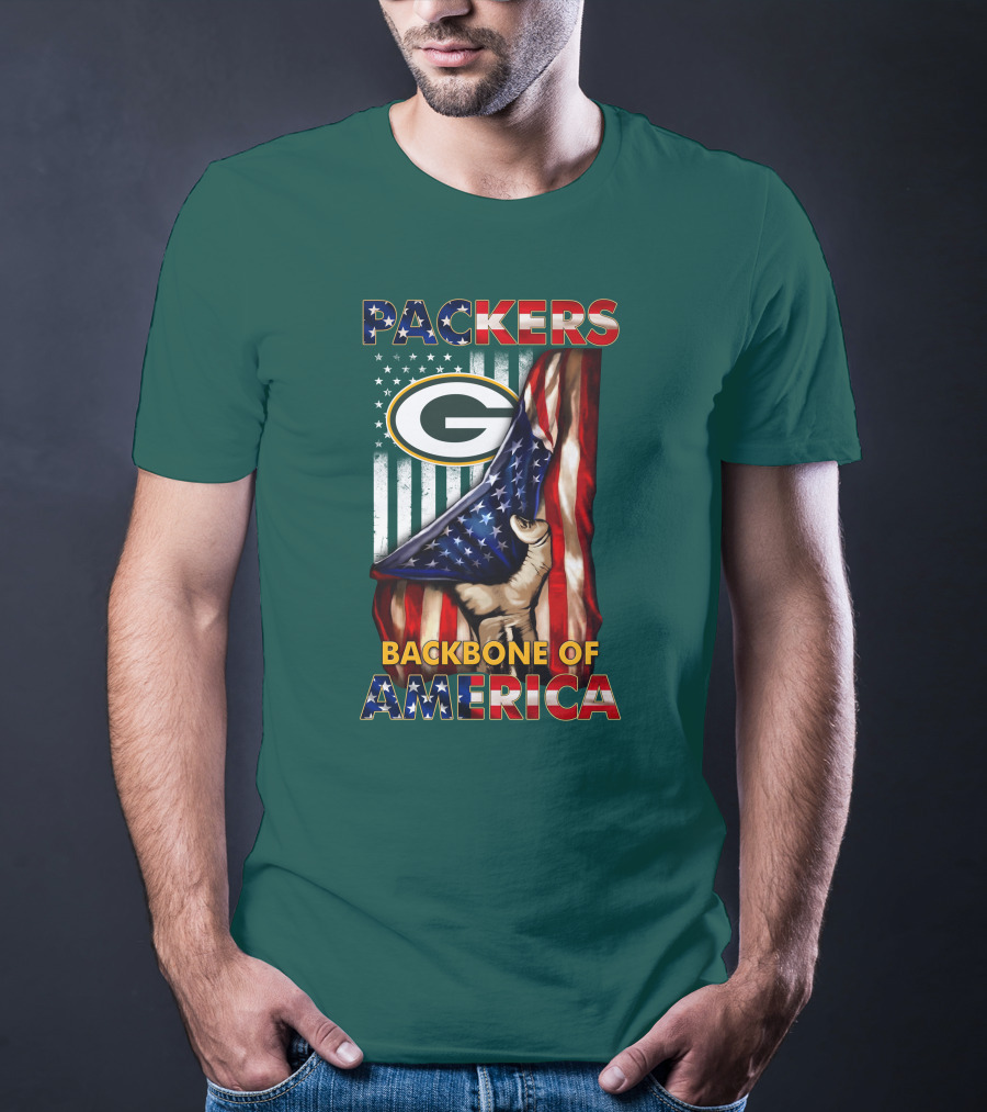 Packers Backbone Of America Green Bay T-Shirt