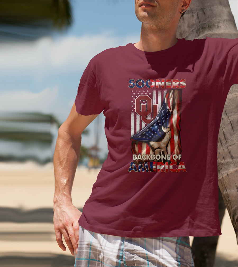 Sooners Backbone Of America Oklahoma T-Shirt
