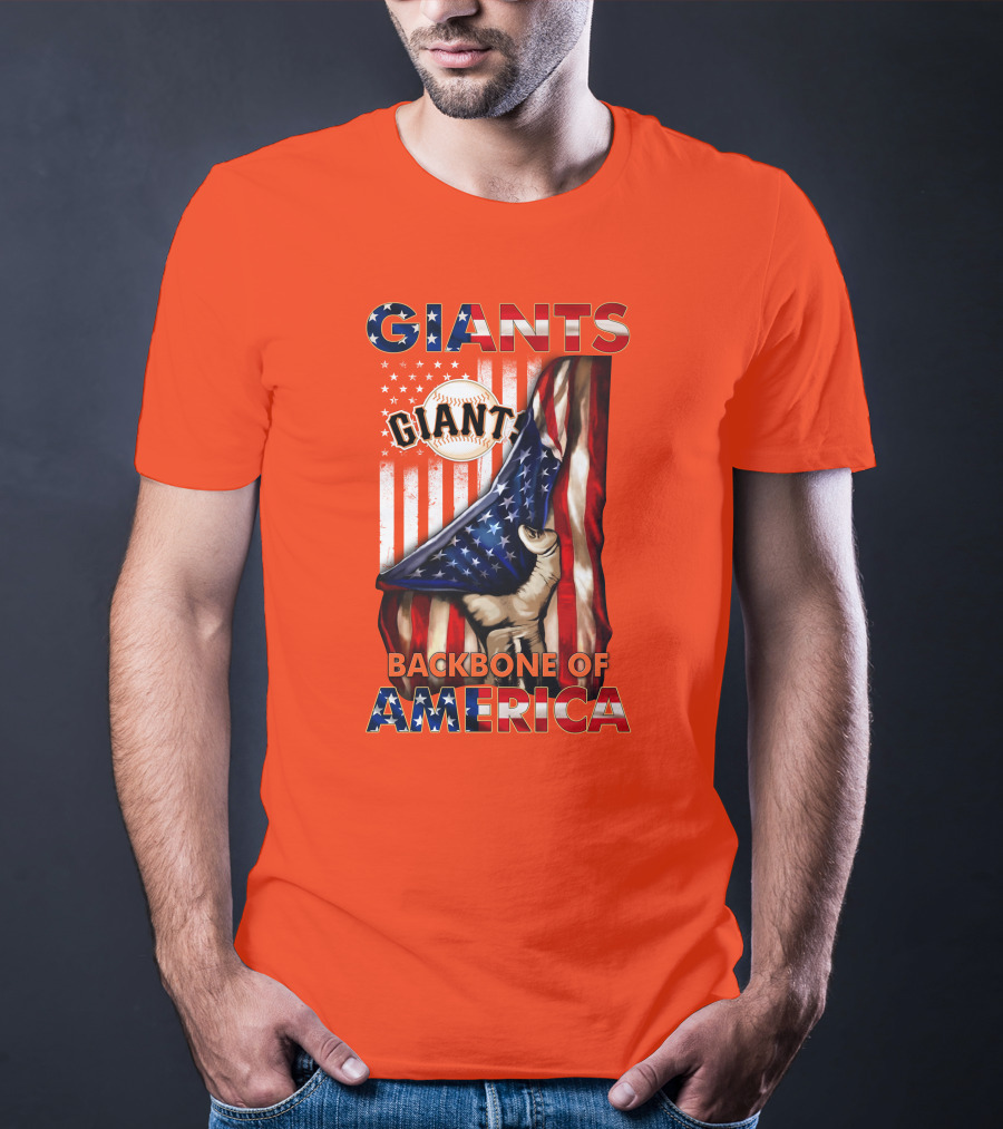 Giant Backbone Of America Giants T-Shirt