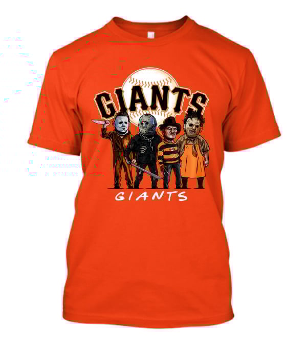 Giants Halloween The Slasher Squad T-Shirt