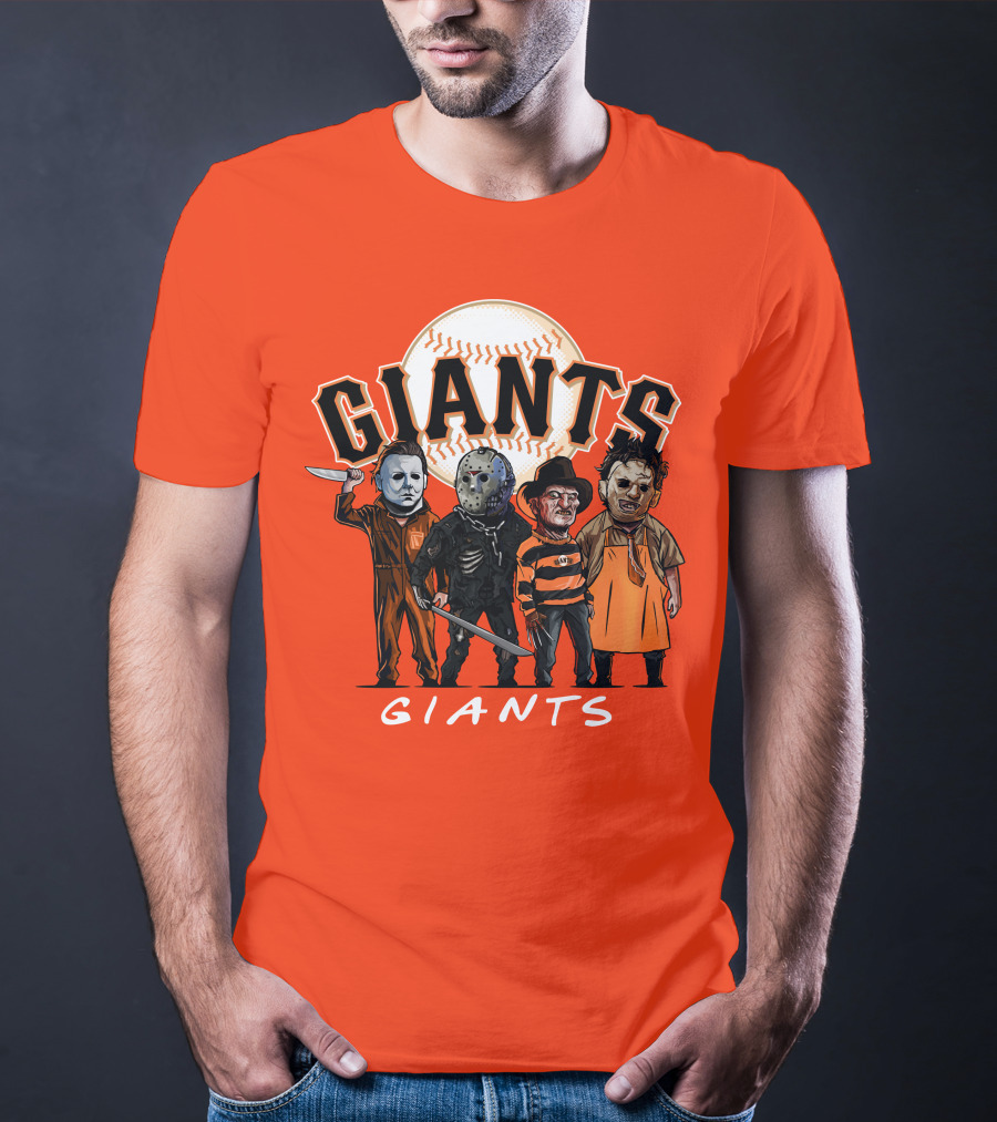 Giants Halloween The Slasher Squad T-Shirt
