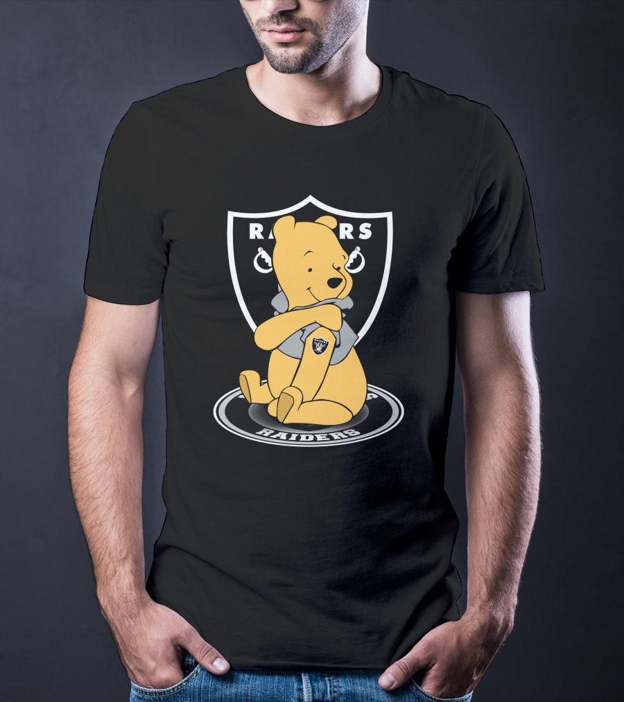 Las Vegas Raiders Winnie The Pooh Raiders T-Shirt