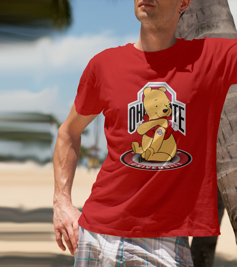 Ohio State Buckeyes Winnie The Pooh University T-Shirt