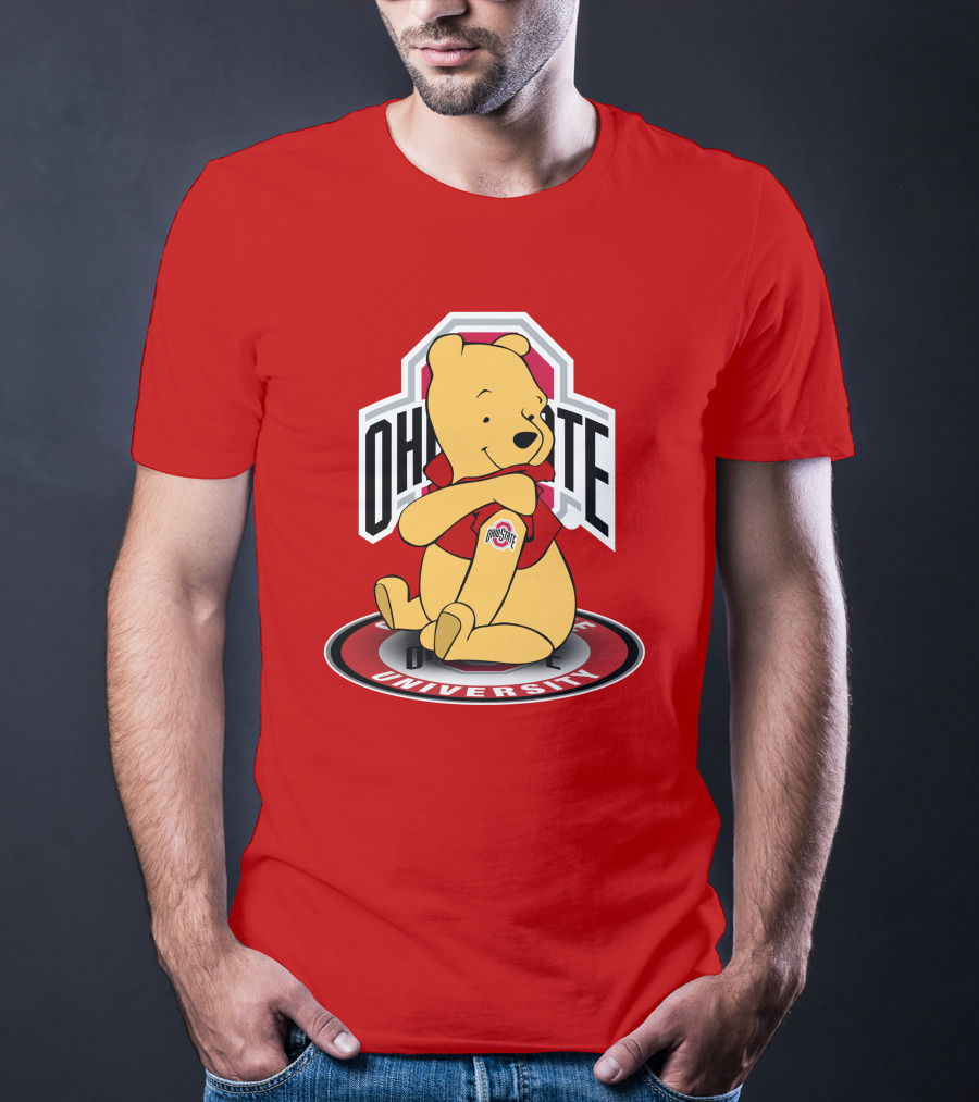 Ohio State Buckeyes Winnie The Pooh University T-Shirt